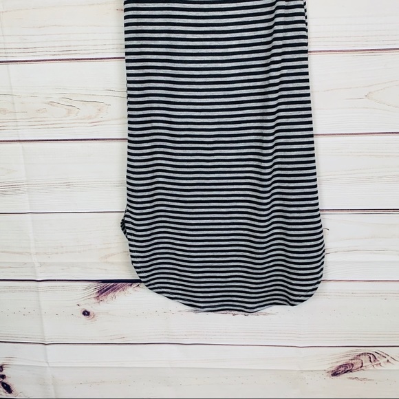 Superfoxx by Nordstrom gray striped dress … - Picture 7 of 8
